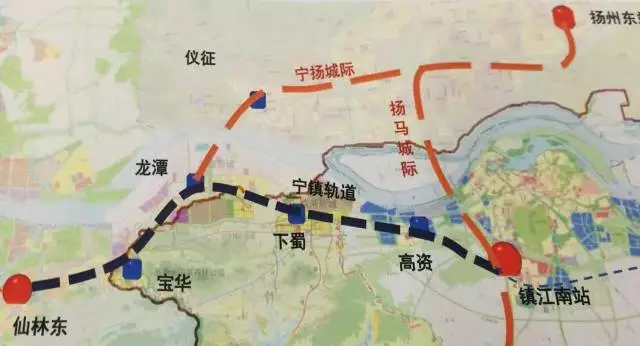 扬马城际铁路已被列入