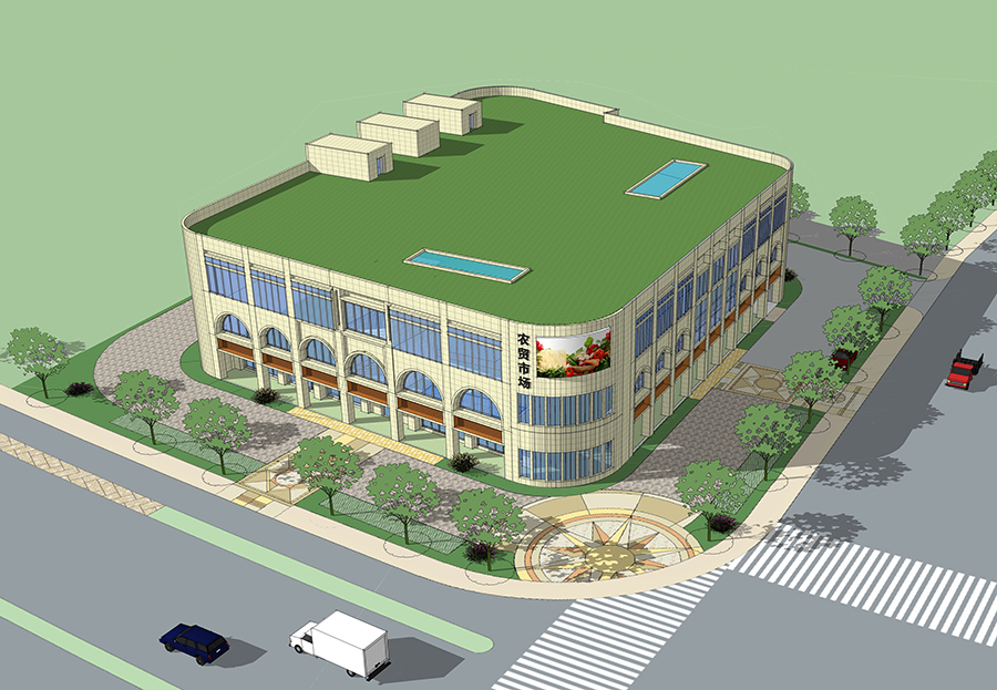 泉水商贸中心奠基启幕新地标工程盛大开工