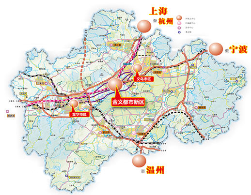 (公告)金华金义都市新区公告2宗宅地,总出让面积114亩