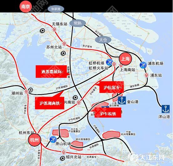 力争基本建成沪乍杭铁路(嘉兴段),开工建设通苏嘉铁路,贯通沪杭高铁和