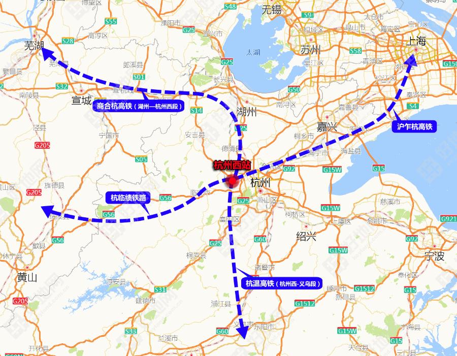 分别是 湖州至杭州西至杭黄连接线项目和 杭州至临安至绩溪铁路