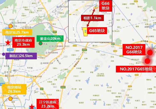 好地解读南京江宁区秦淮河g65g66地块有何看点