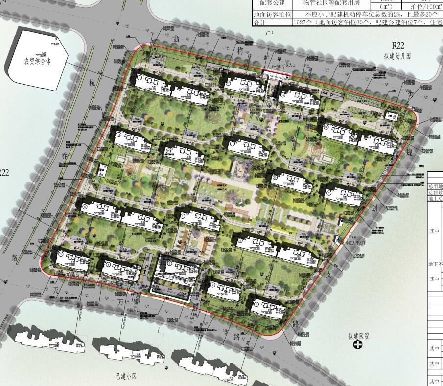 【一周规划】金辉临平商住项目、金辉&厦门建发三墩北住宅项目公示_好地网