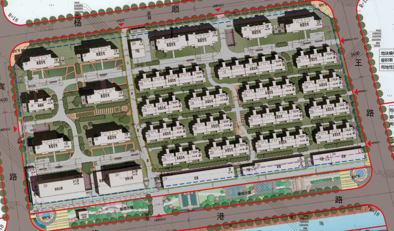 (规划公示)卓越南桥镇住宅项目,龙湖南桥新城住宅项目公示,规划高层