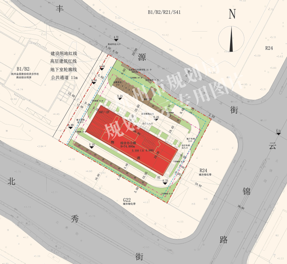 【一周规划】杭州八区6个项目公示，保利钱江世纪城项目规划高低配_好地网