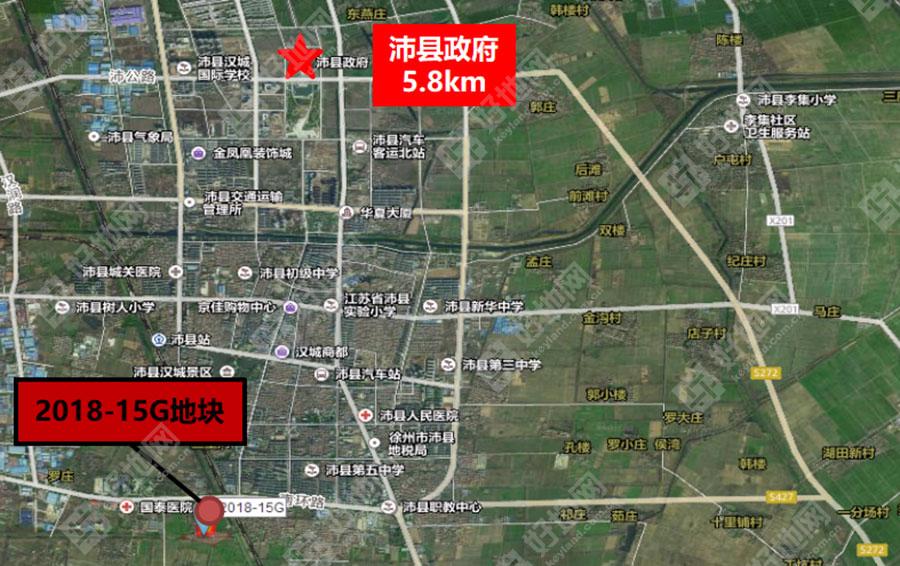 (最新成交)徐州沛县出让1宗商住用地,建筑面积2.9万方,起价2190万元!