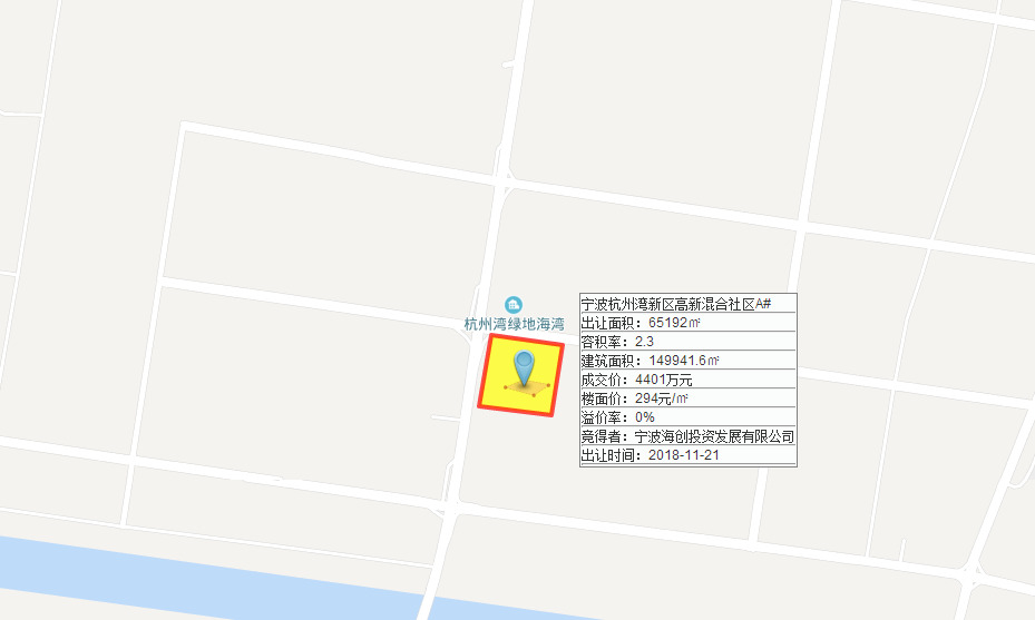 (11.21成交)宁波杭州湾新区底价成交4宗公共租赁用地,总建筑面积64.2万方_好地网