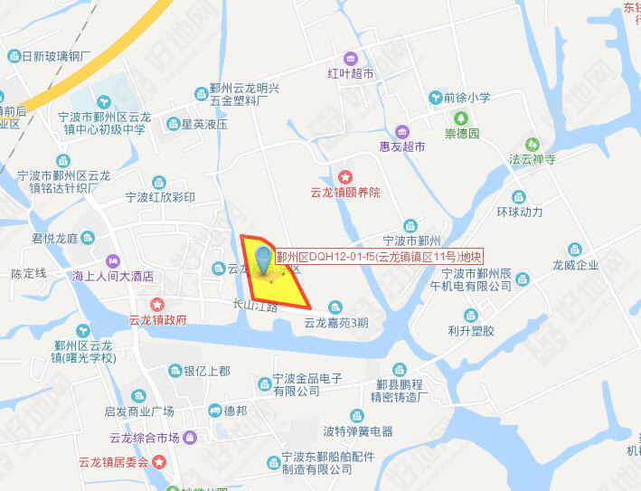 (7.12成交)溢价率63%,宁波美收总价6.05亿元竞得宁波鄞州区云龙镇宅地,楼面价14040元/㎡_好地网