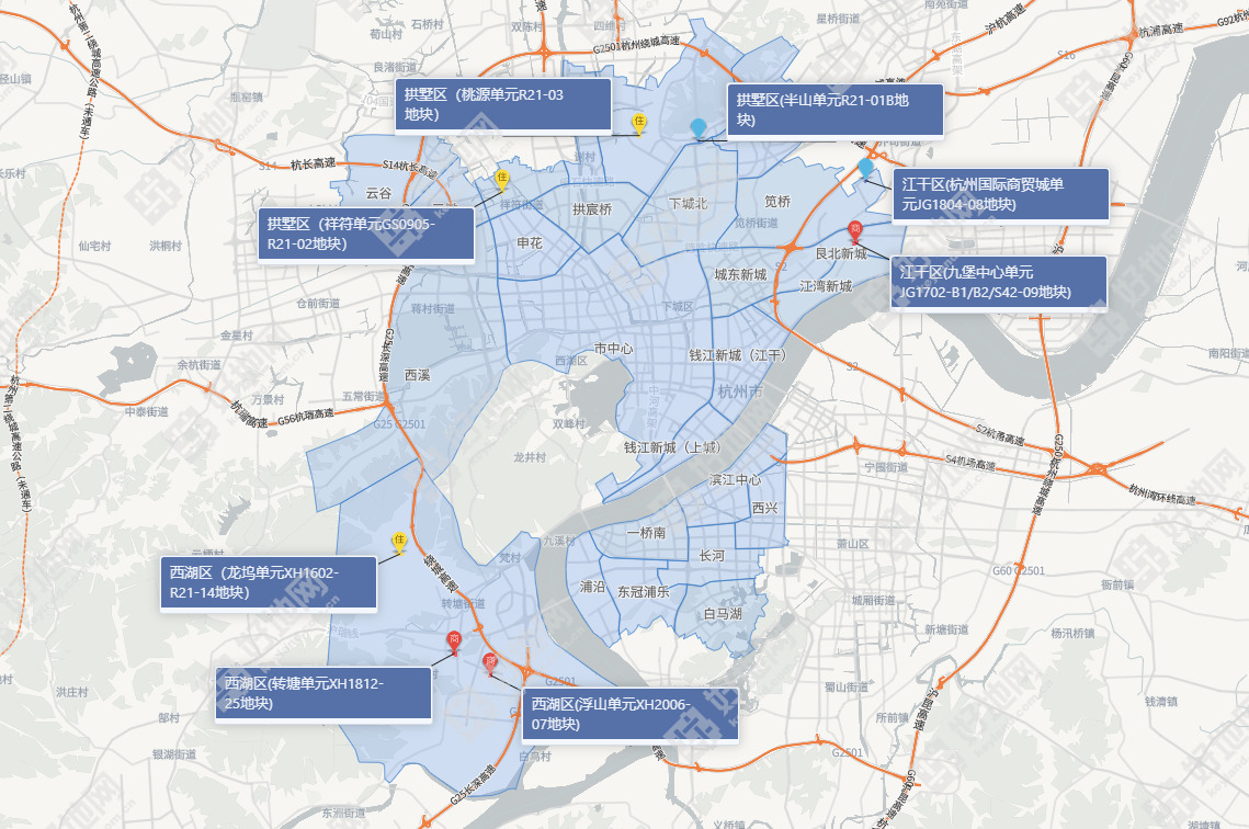 好地研究院:5月,杭州十区有哪些地块出让?(附土拍日历)_好地网