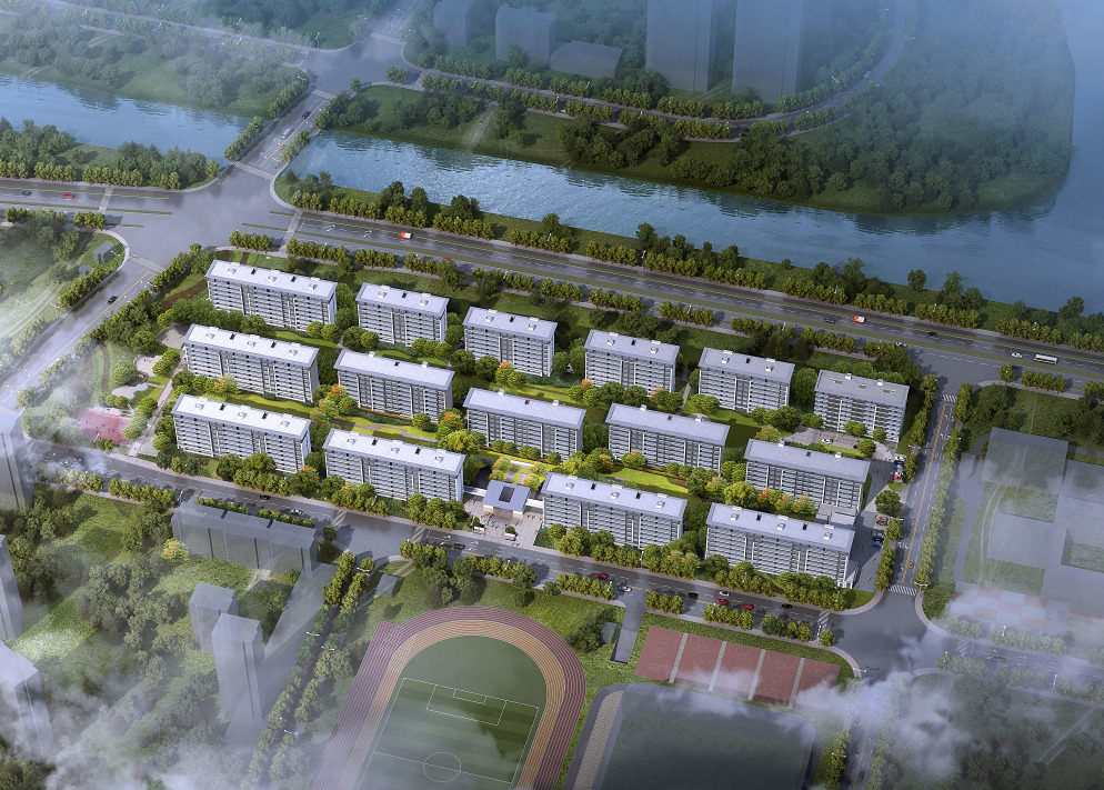 【一周规划】众安余杭区未来科技城住宅项目公示,规划15幢8F住宅楼_好地网