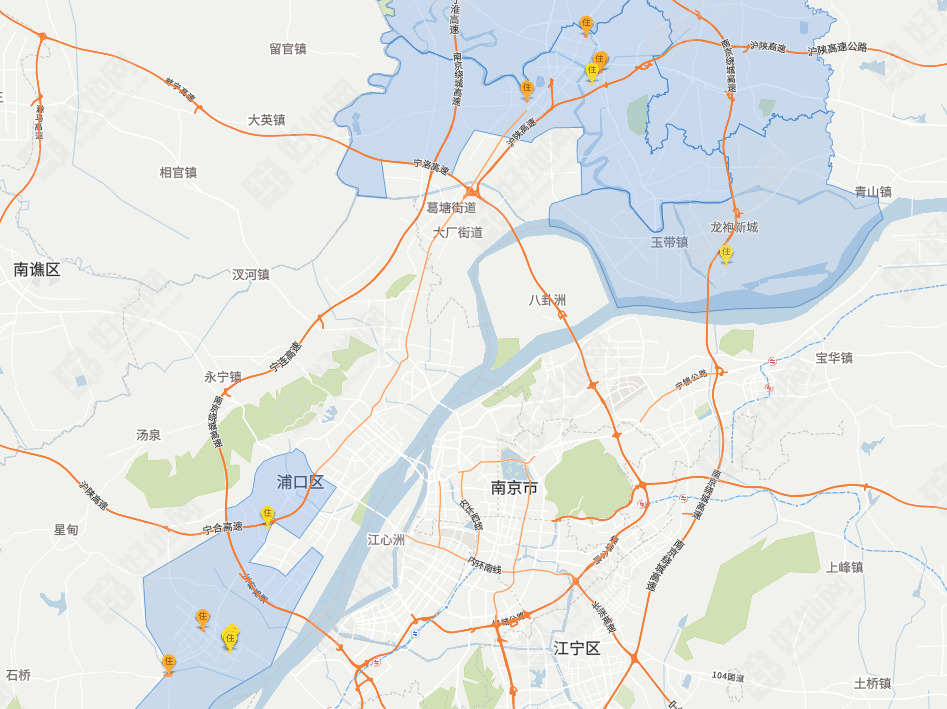 南京二批次供地解读④：六合、浦口区13宗总起价107.4亿，供地量较首批接近翻倍_好地网