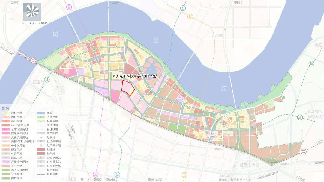 总投资50亿，萧山科技城“人才高地”西电研究院规划公示_好地网