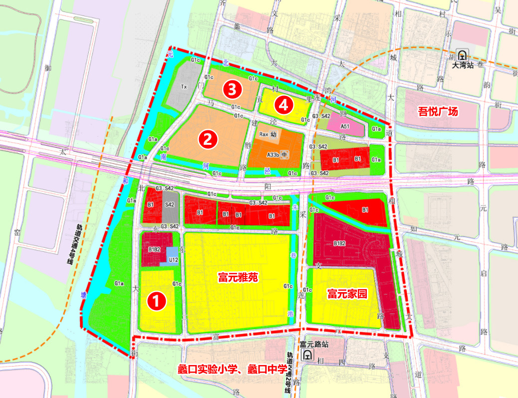苏州相城中心城区152公顷建设用地控规出炉，未来新增4宗涉宅地块_好地网
