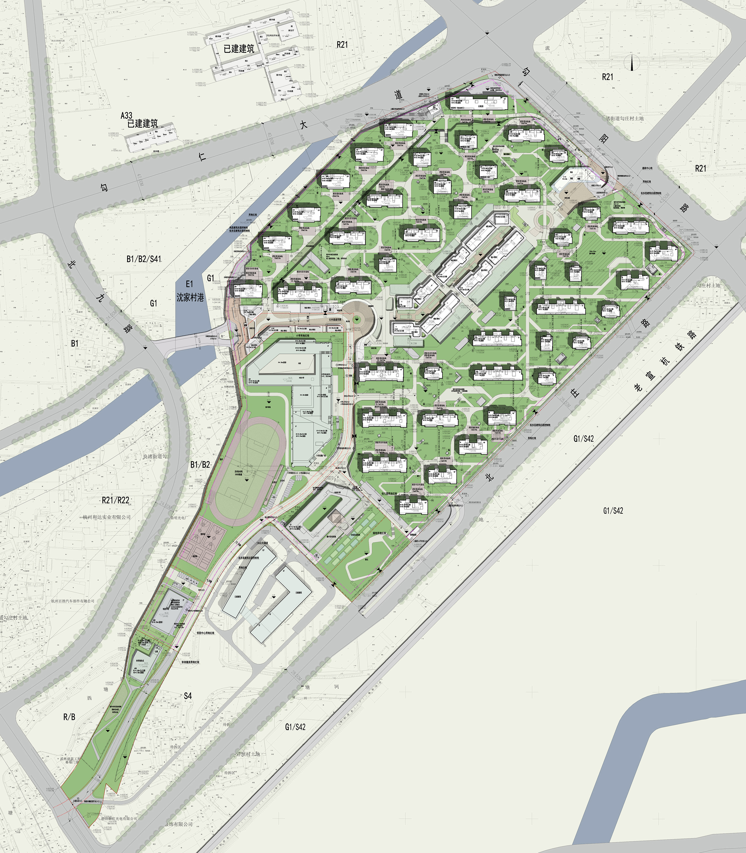 【一周规划】华润、滨江&金帝、绿城、坤和、地铁集团等杭州市区6个住宅项目公示_好地网