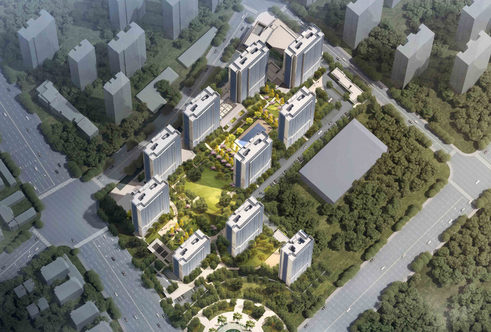 好地网--绿城钱塘区下沙板块住宅项目公示,规划10幢住宅楼和配套农贸市场