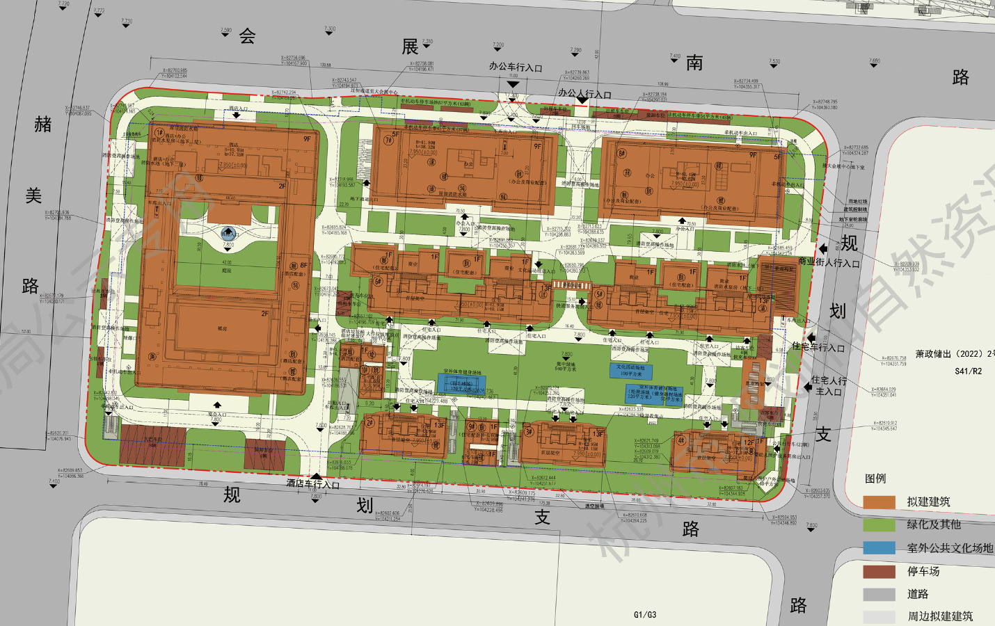 【一周规划】杭州市区7个涉宅项目公示，滨江集团占了4个_好地网