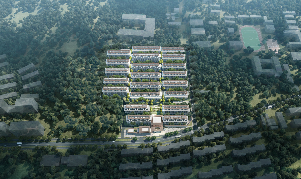 华景川&苕溪城建未来科技城住宅项目公示,规划21幢住宅_好地网