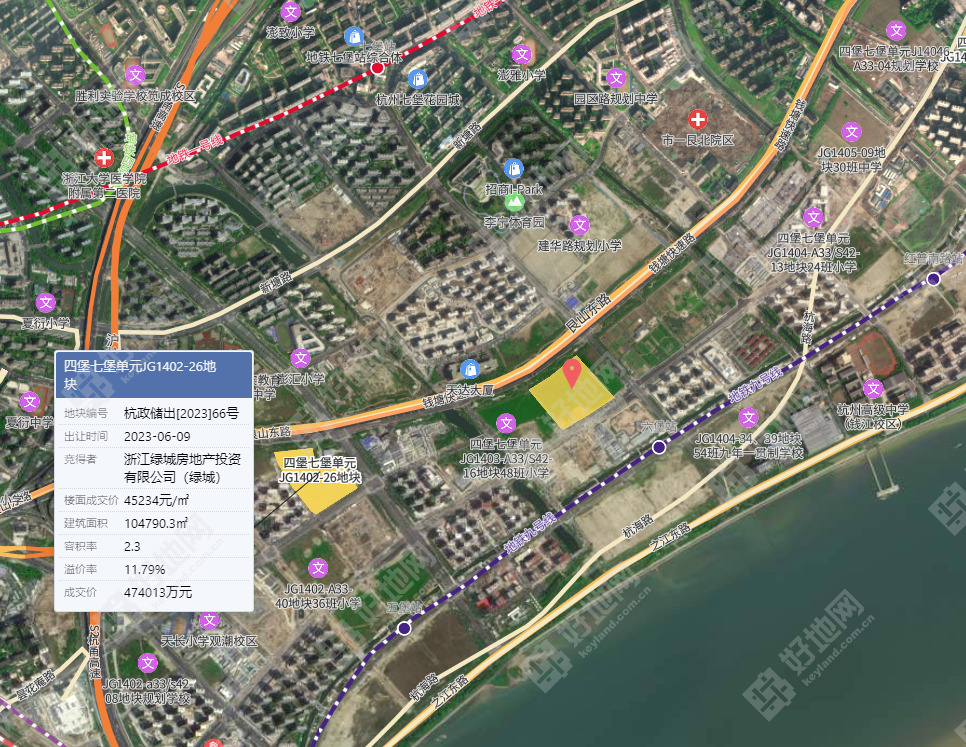 好地网-杭州挂牌5宗涉宅地,…