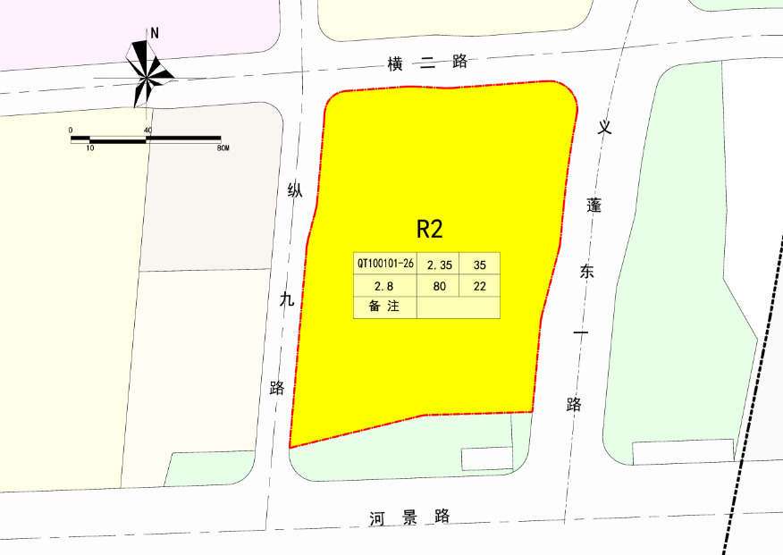 钱塘区高铁新城1宗宅地选址公示,南侧即为江东站_好地网