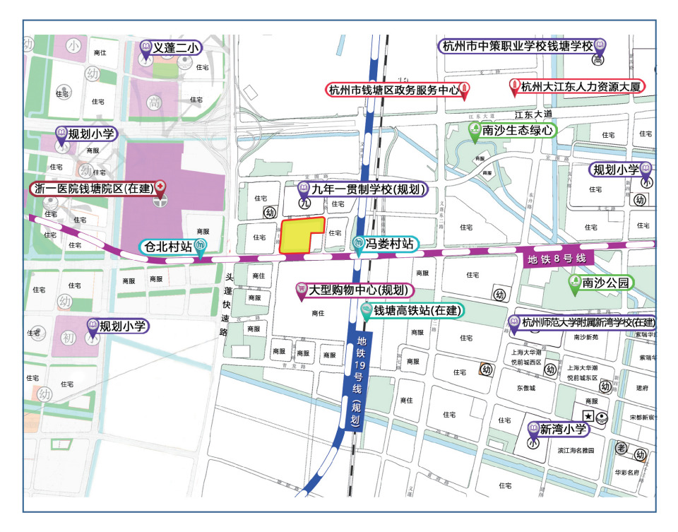 打造青年向往的未来产业社区，钱塘高铁新城三宗宅地拟出让_好地网