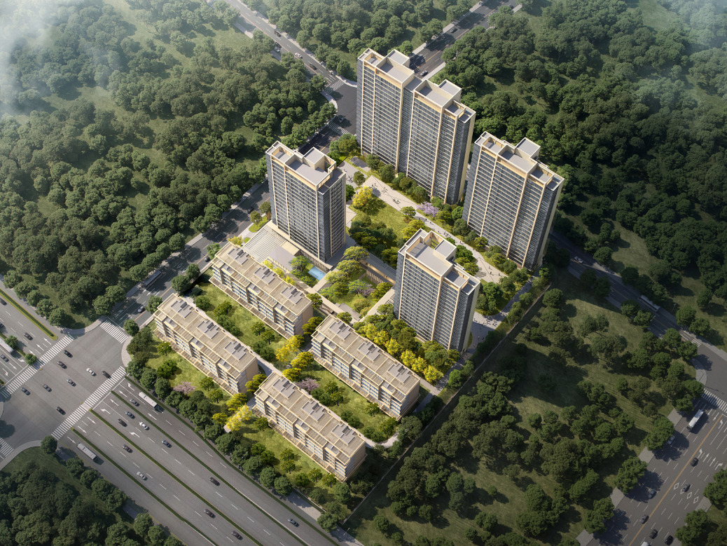 华润余杭区西站单元住宅项目公示,规划叠墅、高层_好地网