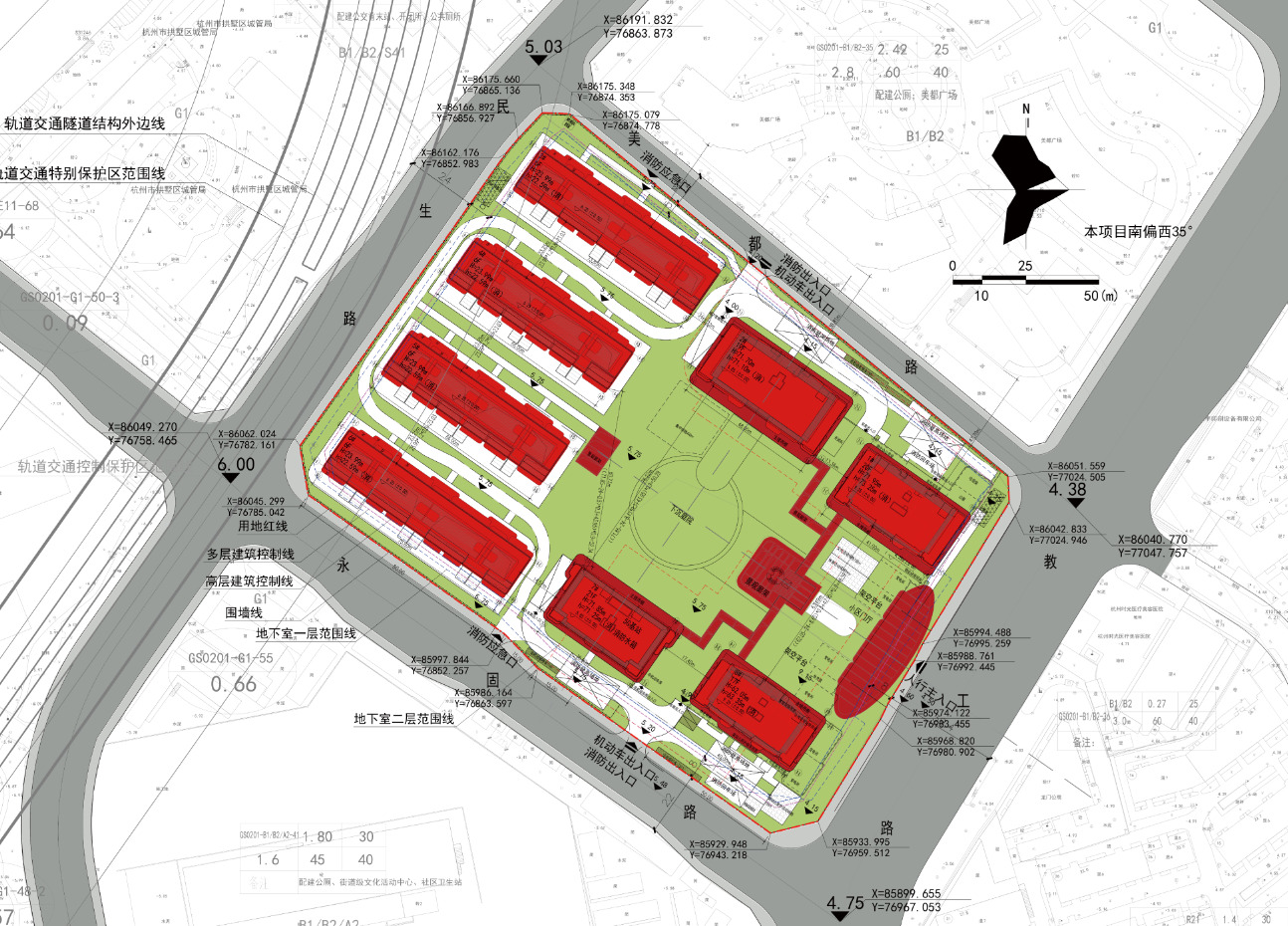滨江集团拱墅区湖墅项目公示,规划4幢多层、4幢高层住宅_好地网