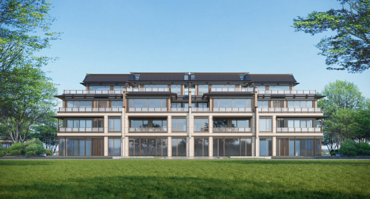 建发余杭区良渚西低密住宅项目公示,规划联排、叠排_好地网