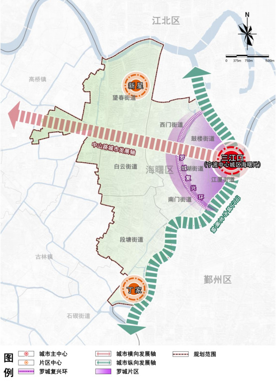 宁波海曙区老城片区总规公示,定位为千年甬城核心区_好地网