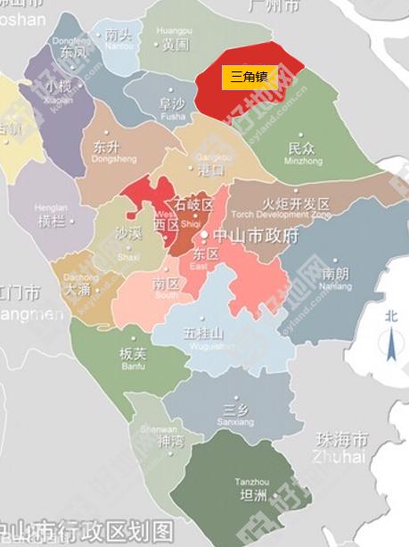 预告中山即将上市地块系列③三角镇8月将挂牌2宗商住地和1宗商业地总