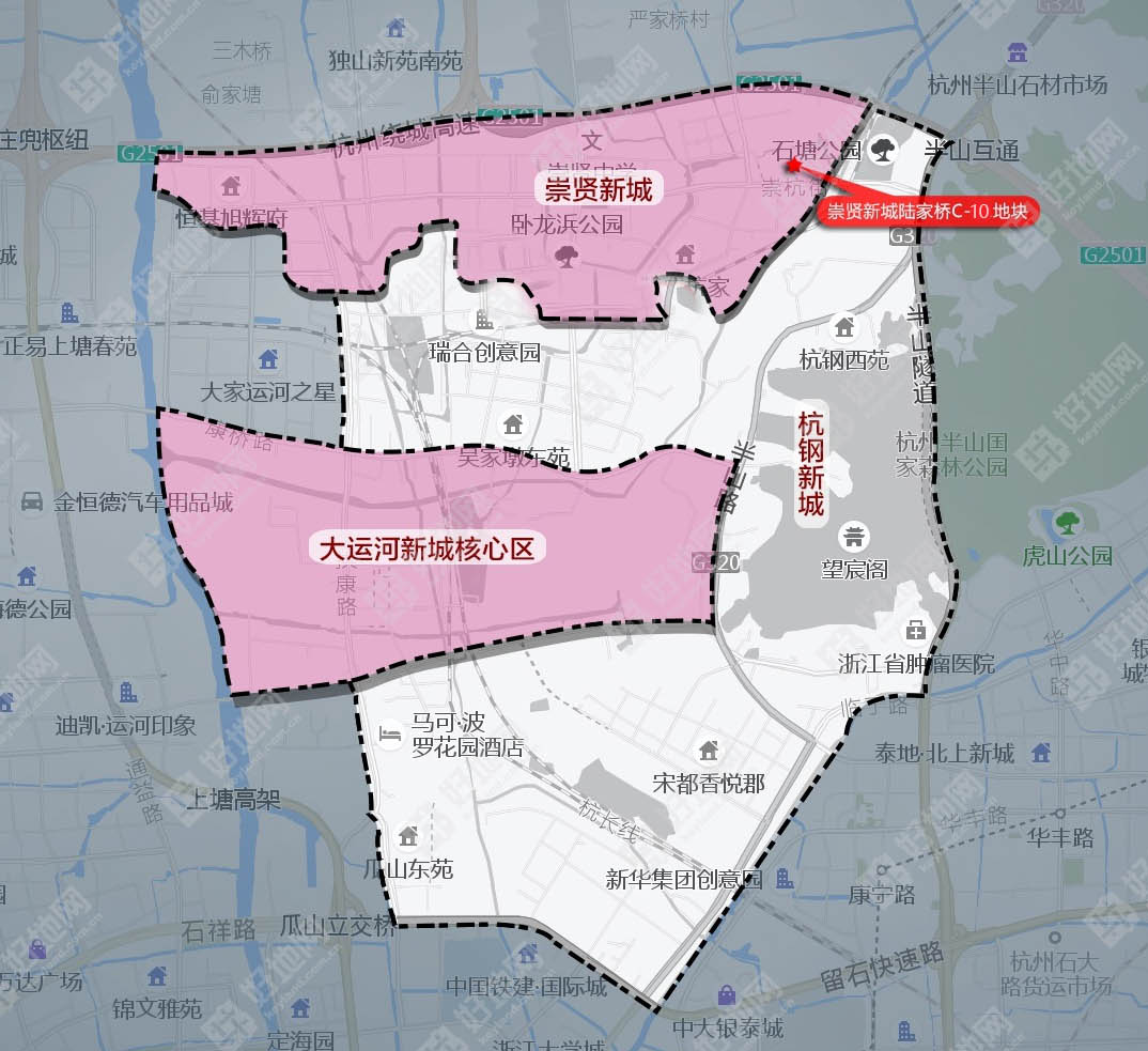 聚焦杭州大城北,崇贤新城34亩商住地块缘何受到关注?