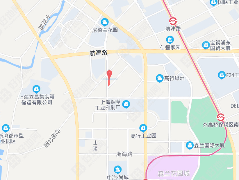 （12.21成交）长江高行置业竞得上海浦东新区外高桥1宗商地，成交价5681万元_好地网