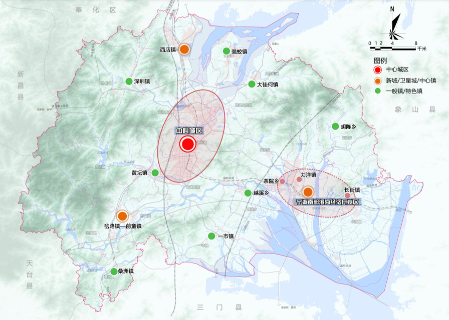 宁波宁海地图图片