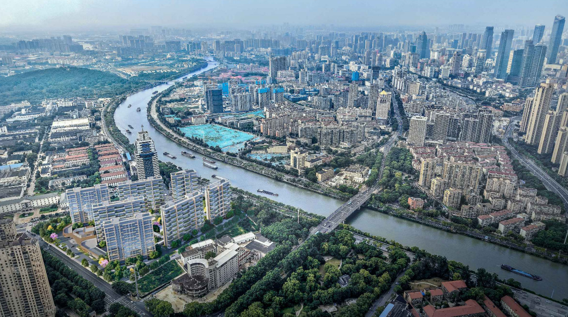 无锡滨湖区全新四代住宅亮相，直面运河景观_好地网